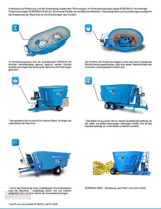 Futtermischwagen des Typs Sonstige FX 500 - FX 5500, Neumaschine in Eberschwang (Bild 20)