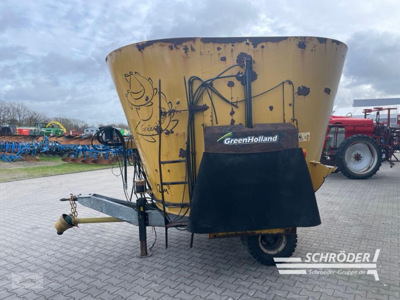 Futtermischwagen tip Sonstige GREEN HOLLAND GH 120, Gebrauchtmaschine in Wildeshausen (Poză 4)