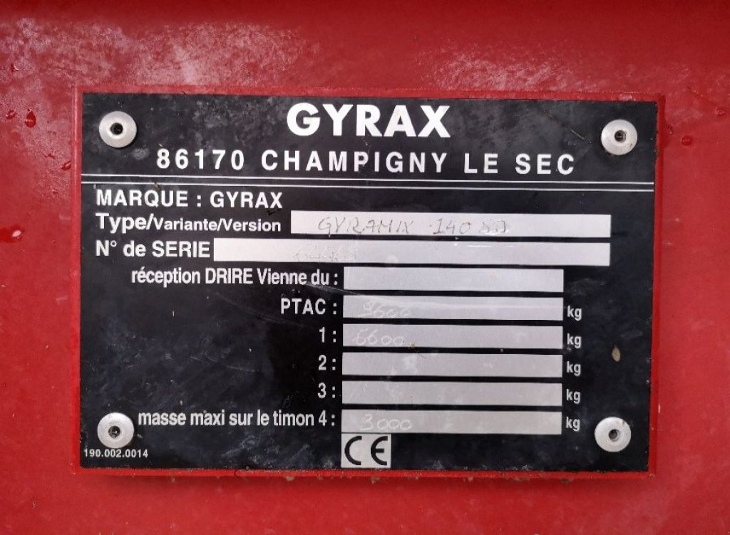 Futtermischwagen des Typs Sonstige GYRAMIX, Gebrauchtmaschine in FRESNAY LE COMTE (Bild 2)