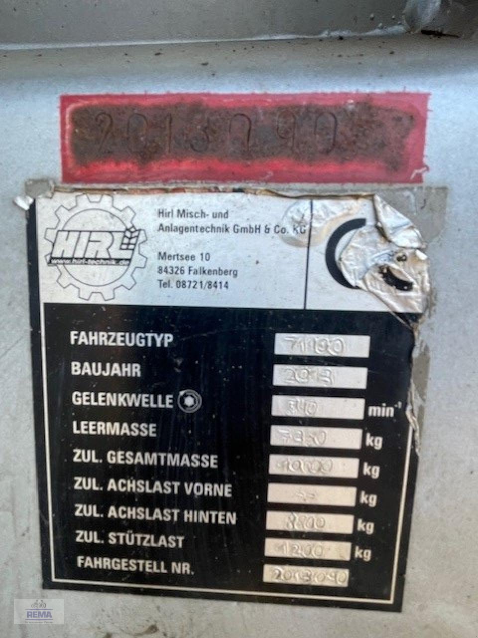 Futtermischwagen of the type Sonstige HIRL Titan 1100, Gebrauchtmaschine in Belzig-Schwanebeck (Picture 10)