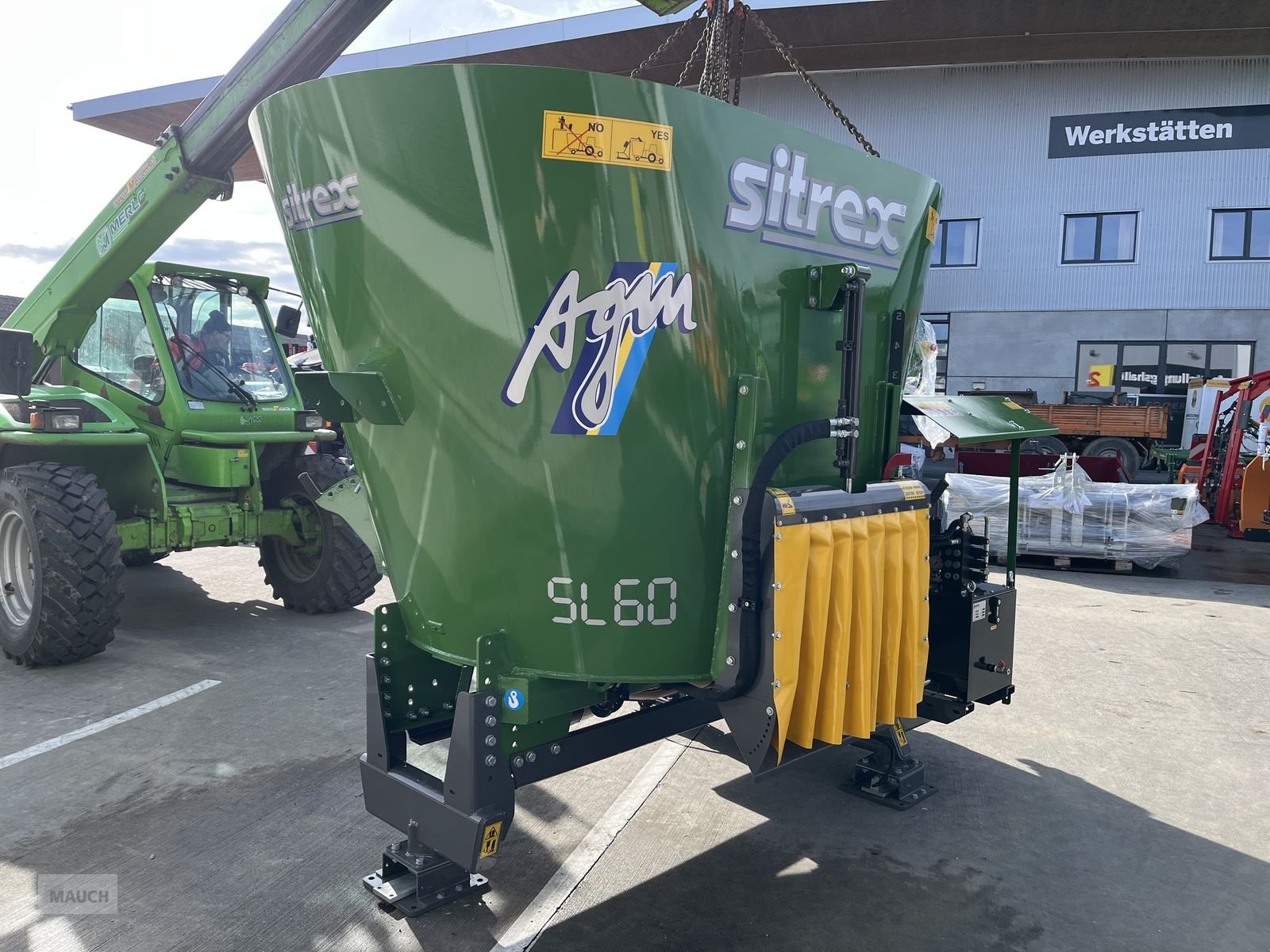 Futtermischwagen Türe ait Sonstige Sitrex SL 60 Smart Hybrid, Neumaschine içinde Burgkirchen (resim 5)