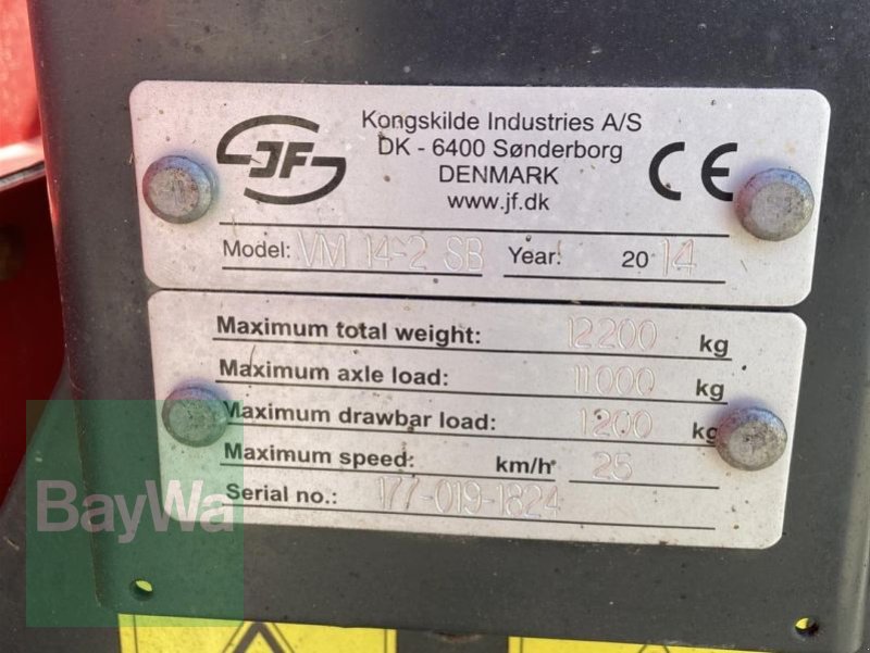 Futtermischwagen typu Stoll FMW STOLL VM-14-2 SB, Gebrauchtmaschine v Schwarzenfeld (Obrázok 14)