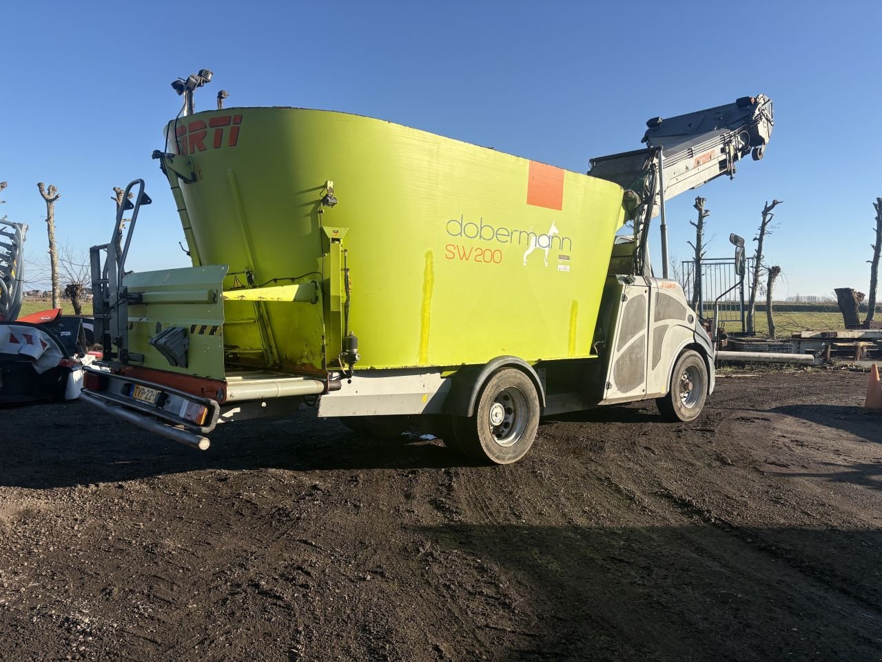 Futtermischwagen типа Storti Dobermann SW200, Gebrauchtmaschine в Kwadijk (Фотография 2)