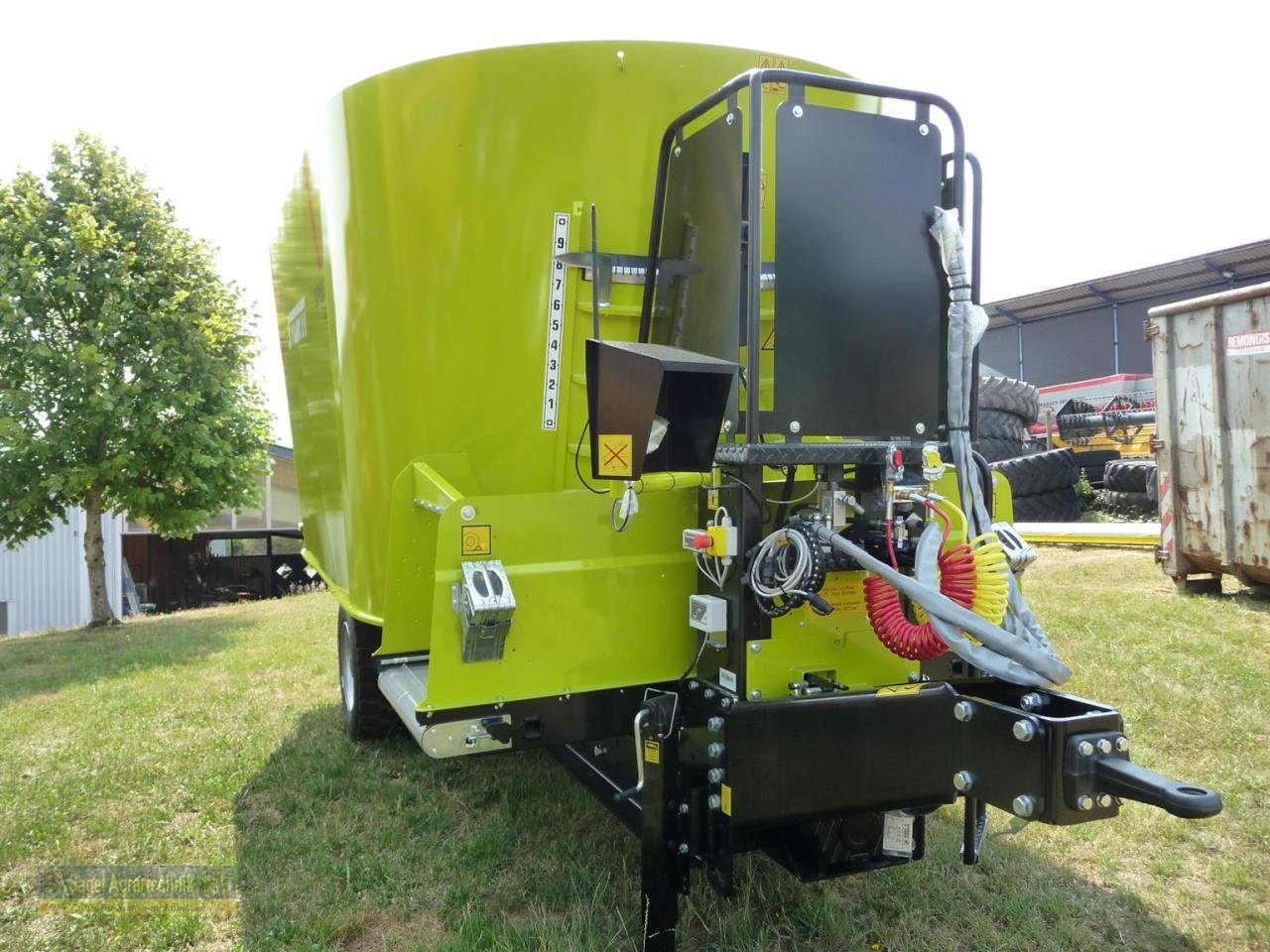 Futtermischwagen des Typs Storti Dunker T2 210 S, Neumaschine in Rhaunen (Bild 7)