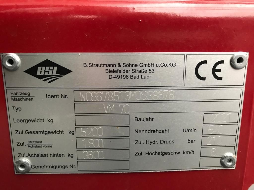 Futtermischwagen typu Strautmann Futtermischwagen Verti-Mix 70 7m³, Neumaschine v Tamsweg (Obrázek 8)