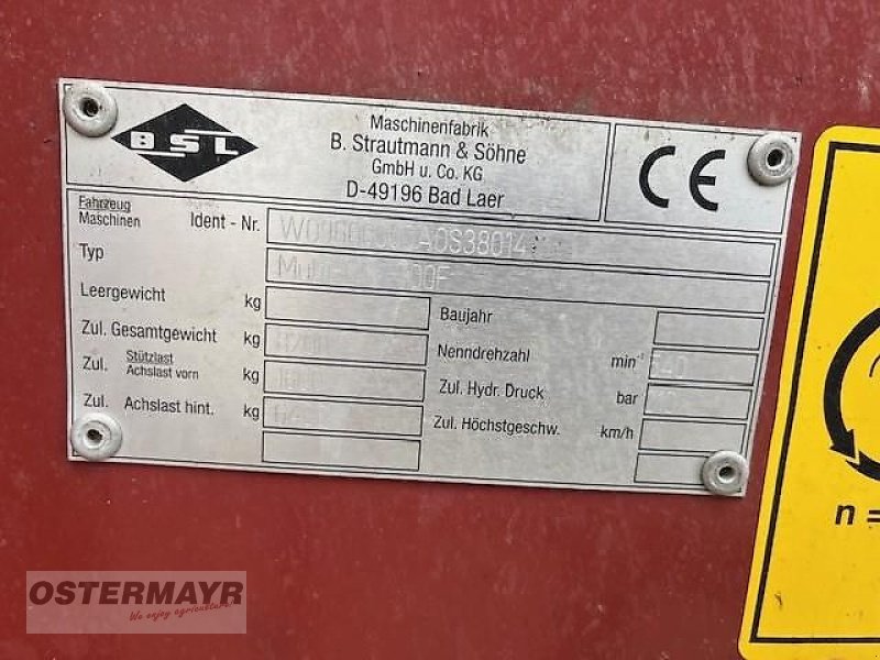 Futtermischwagen a típus Strautmann Multi Mix 700F, Gebrauchtmaschine ekkor: Rohr (Kép 6)