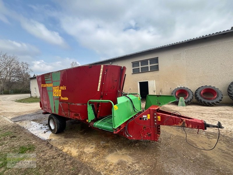 Futtermischwagen des Typs Strautmann Verti-Mix 1200 Double, Gebrauchtmaschine in Mühlengeez