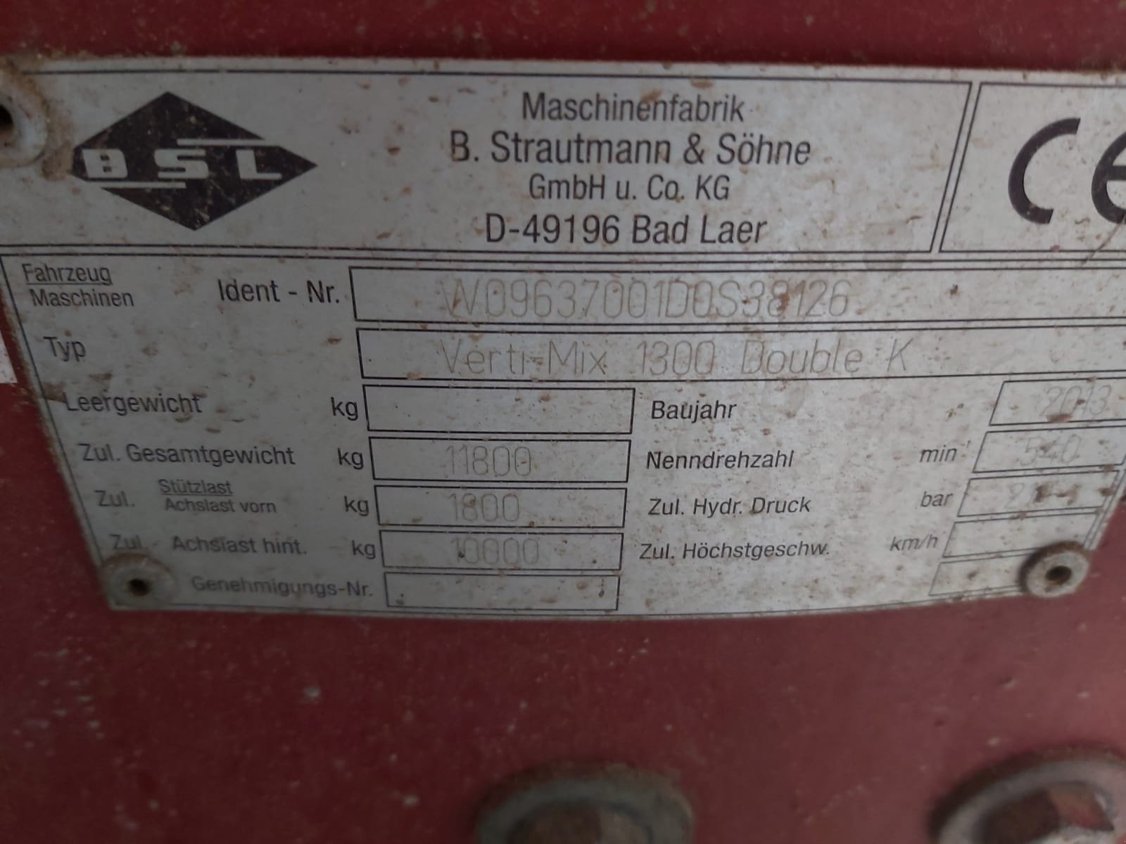 Futtermischwagen des Typs Strautmann Verti-Mix 1300 Double K, Gebrauchtmaschine in Schwabmünchen (Bild 9)
