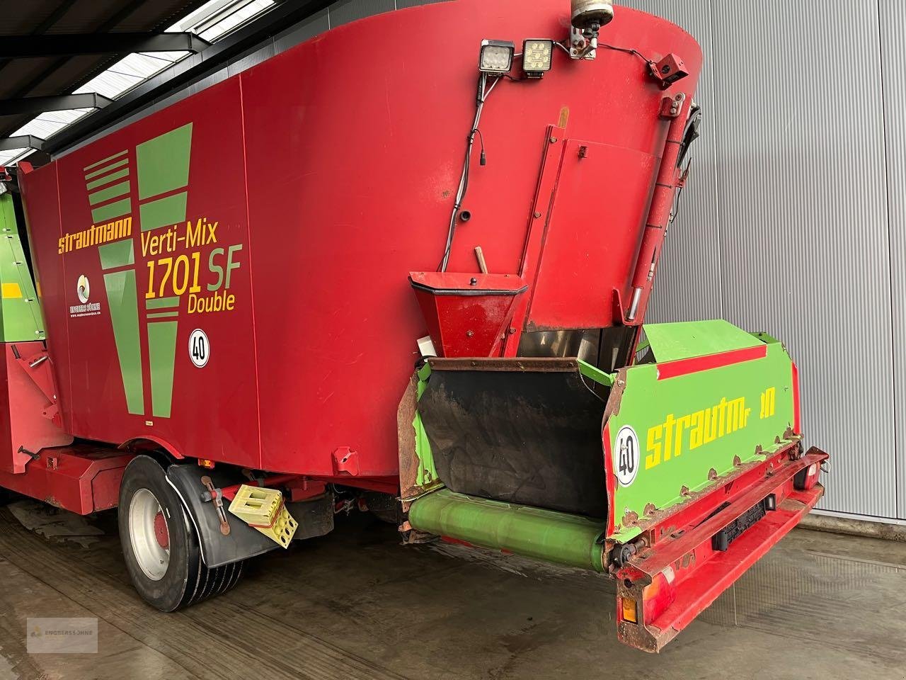 Futtermischwagen van het type Strautmann Verti Mix 1701 Doubl, Gebrauchtmaschine in Twist - Rühlerfeld (Foto 9)