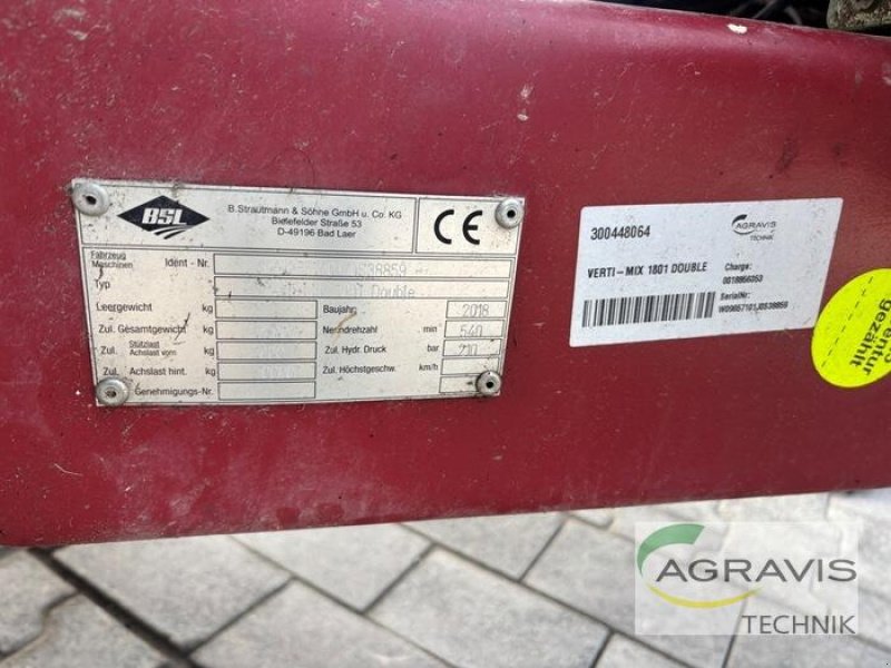 Futtermischwagen del tipo Strautmann VERTI-MIX 1801 DOUBLE, Gebrauchtmaschine In Salzkotten (Immagine 16)