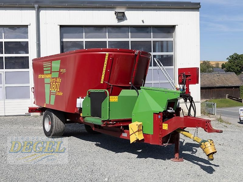Futtermischwagen of the type Strautmann Verti-Mix 1801 Double, Vorführmaschine in Feilitzsch (Picture 1)