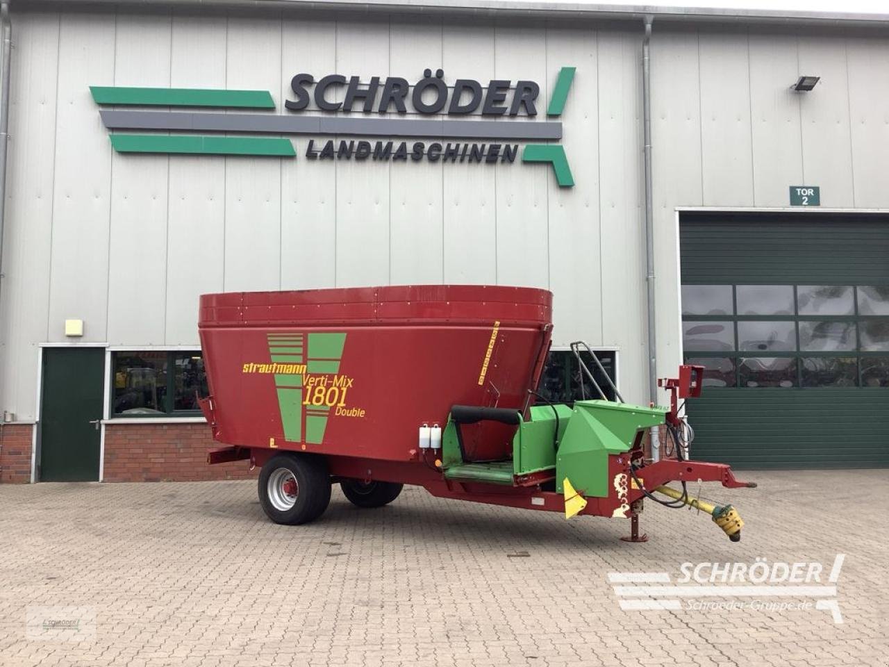 Futtermischwagen del tipo Strautmann VERTI MIX 1801 DOUBLE, Gebrauchtmaschine In Völkersen (Immagine 1)
