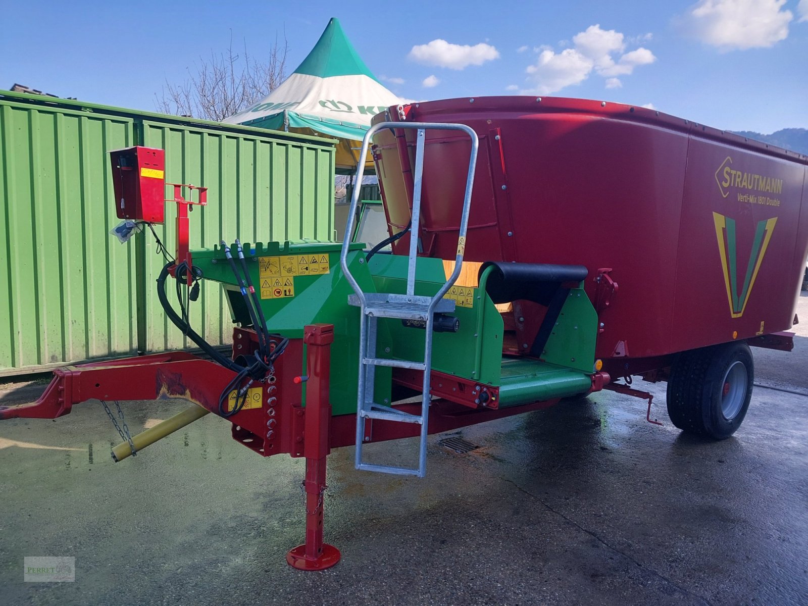Futtermischwagen del tipo Strautmann Verti Mix 1801, Gebrauchtmaschine en Neubeuern (Imagen 1)