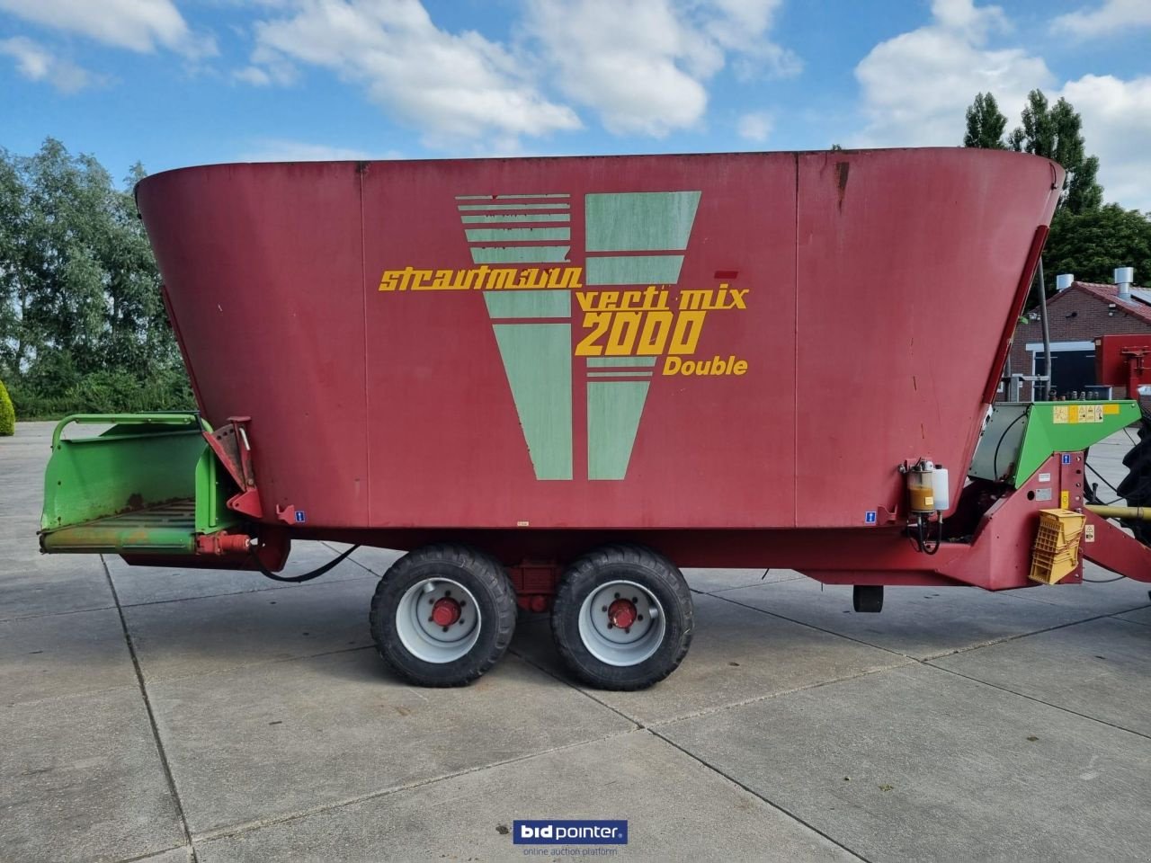 Futtermischwagen a típus Strautmann Verti-mix 2000 Double, Gebrauchtmaschine ekkor: Deurne (Kép 5)