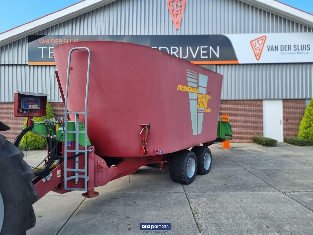 Futtermischwagen a típus Strautmann Verti-mix 2000 Double, Gebrauchtmaschine ekkor: Deurne (Kép 2)