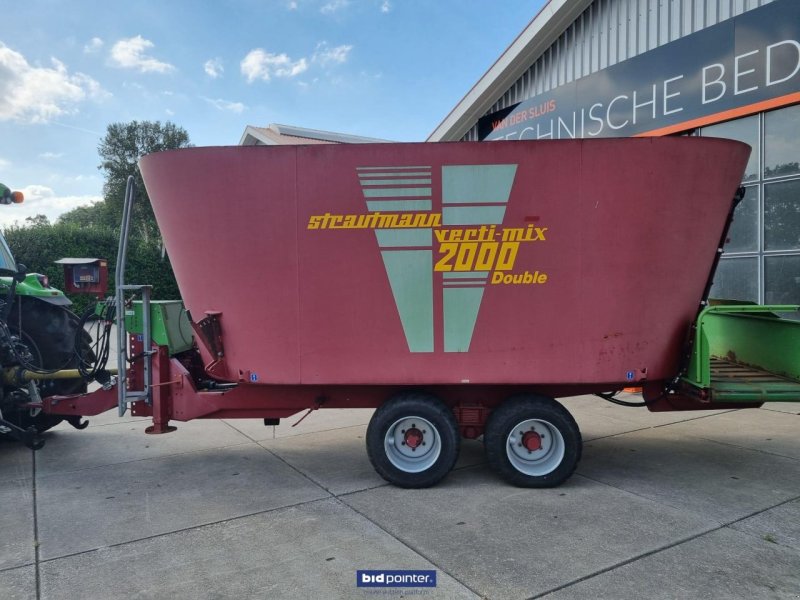 Futtermischwagen a típus Strautmann Verti-mix 2000 Double, Gebrauchtmaschine ekkor: Deurne