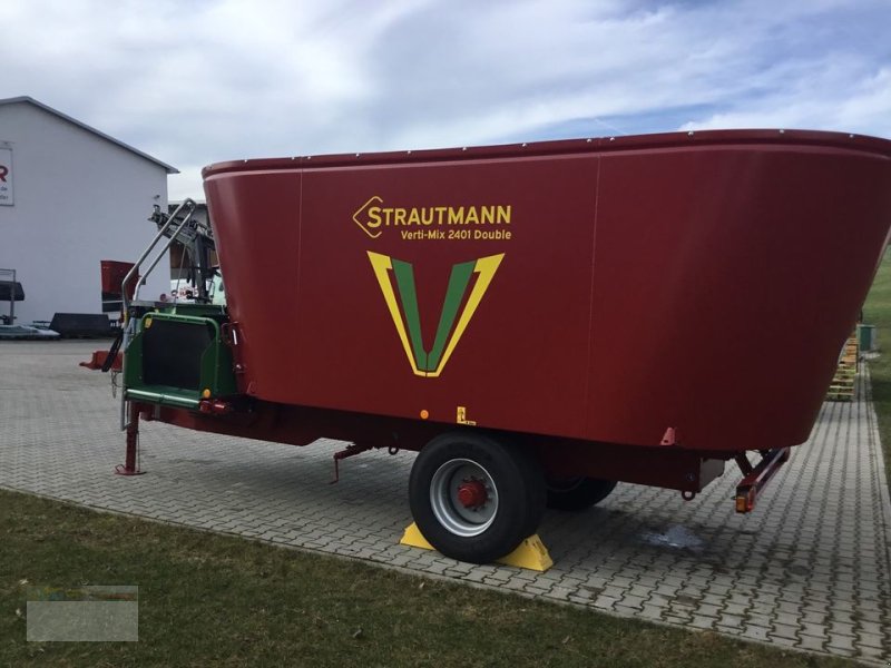 Futtermischwagen des Typs Strautmann Verti-Mix 2014 Double, Neumaschine in Fürsteneck (Bild 1)