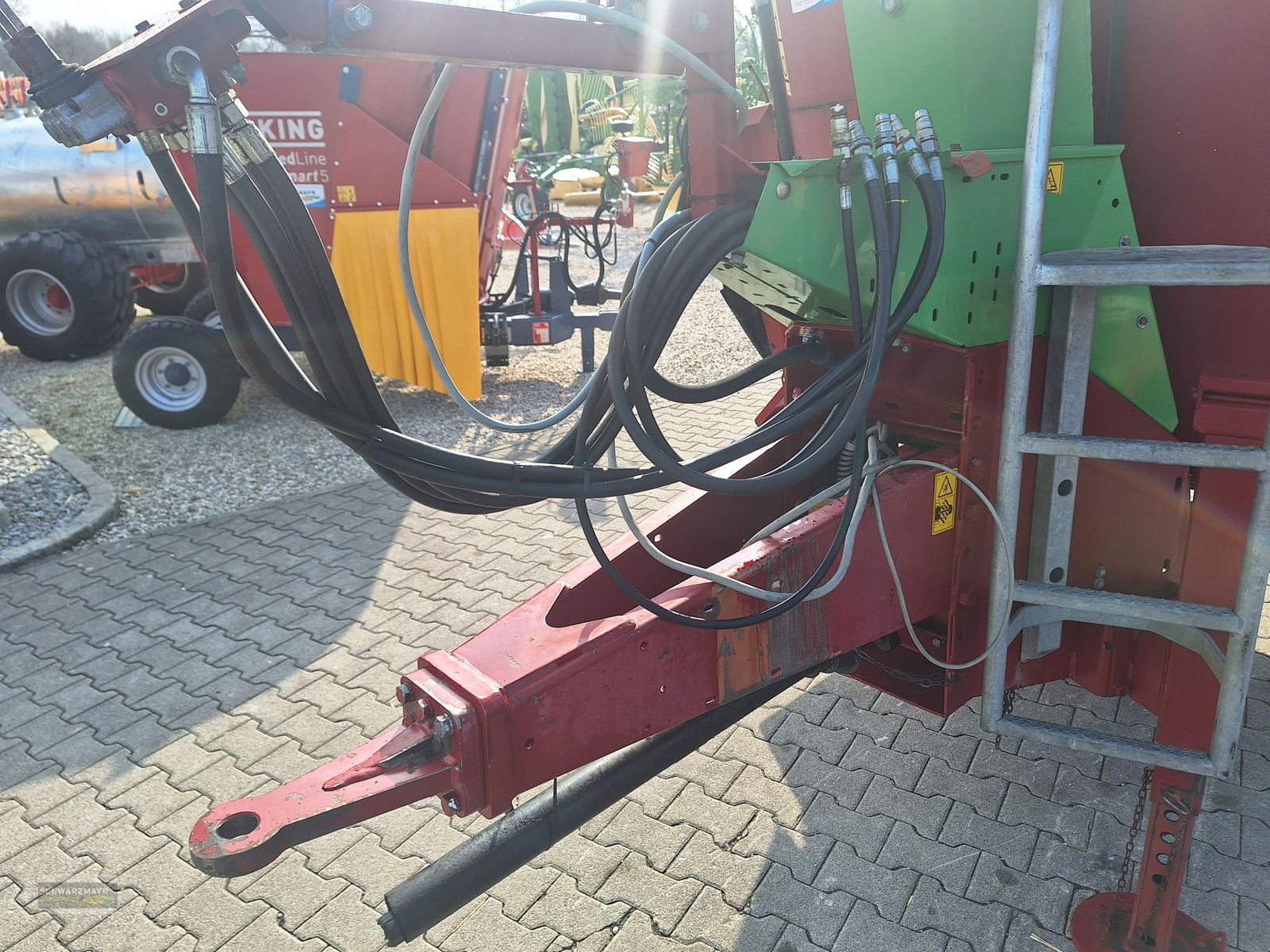 Futtermischwagen des Typs Strautmann Verti-Mix 900 mit Gebläse, Gebrauchtmaschine in Aurolzmünster (Bild 9)