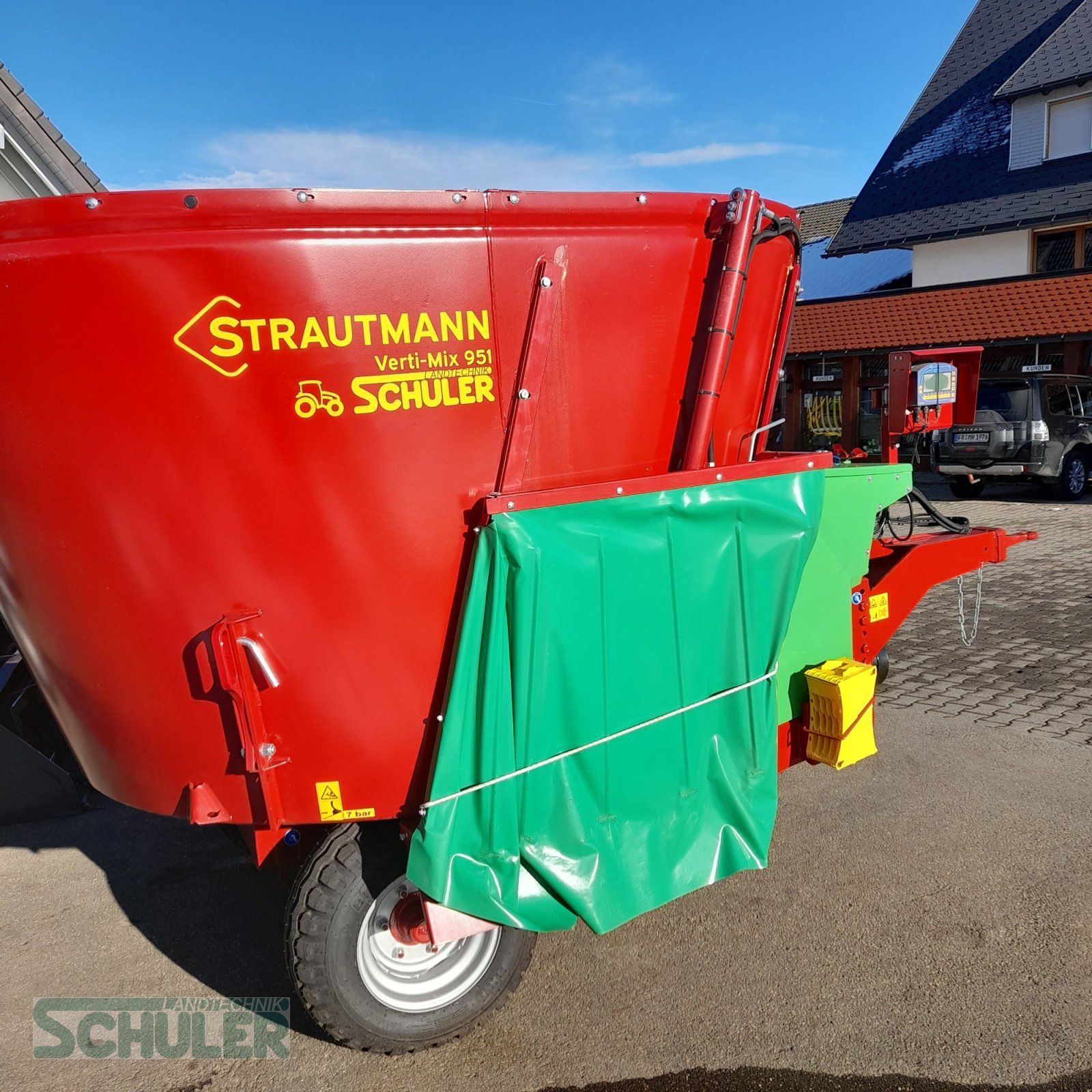 Futtermischwagen typu Strautmann Verti-Mix 951, Neumaschine v St. Märgen (Obrázek 1)