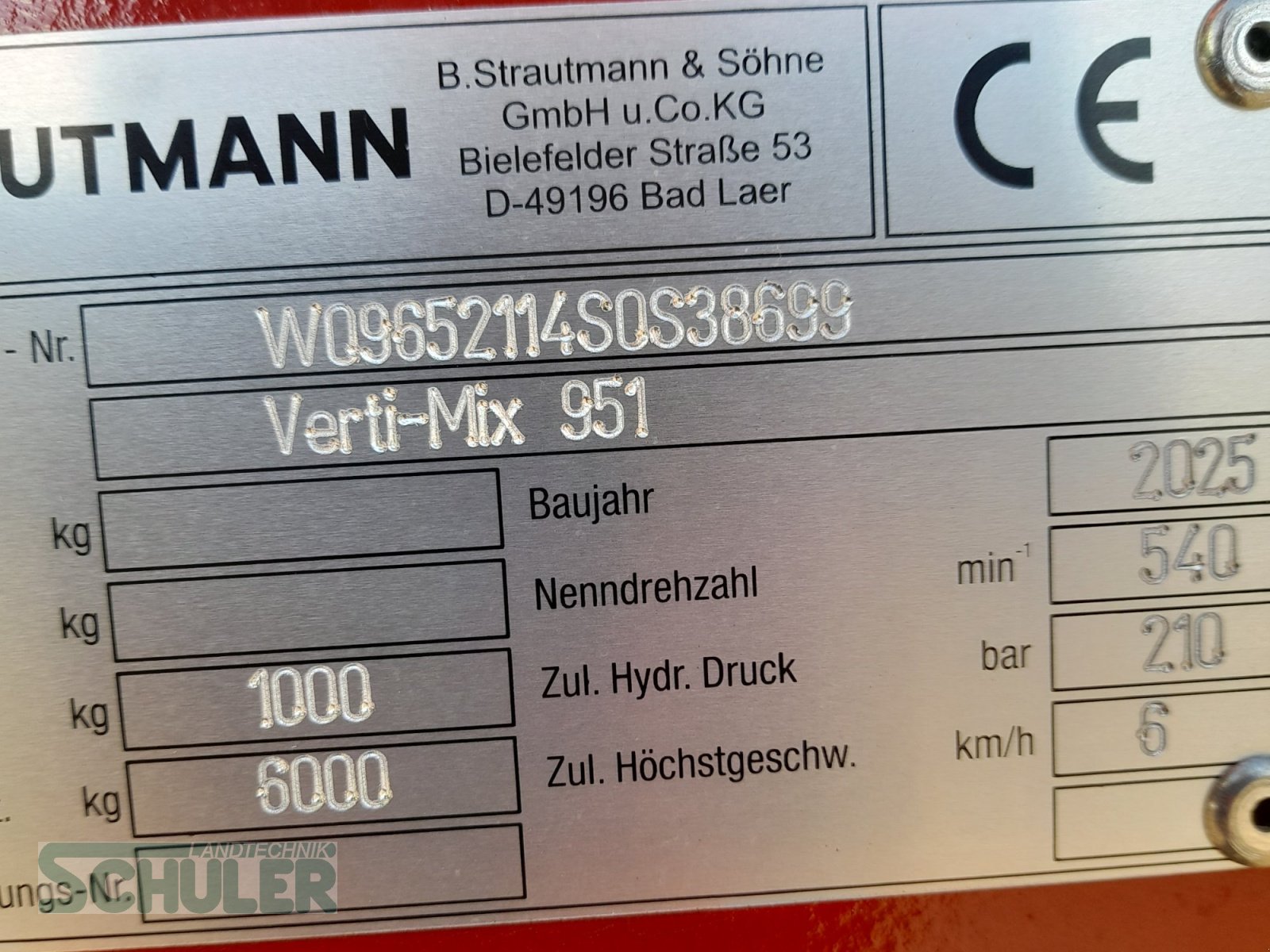 Futtermischwagen typu Strautmann Verti-Mix 951, Neumaschine v St. Märgen (Obrázek 12)