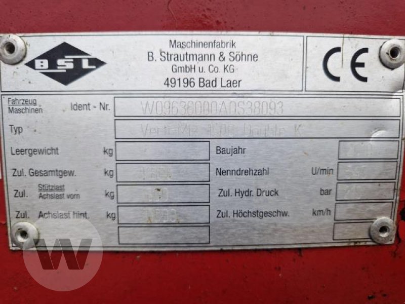 Futtermischwagen du type Strautmann Verti-Mix Double 1500 K, Gebrauchtmaschine en Börm (Photo 2)