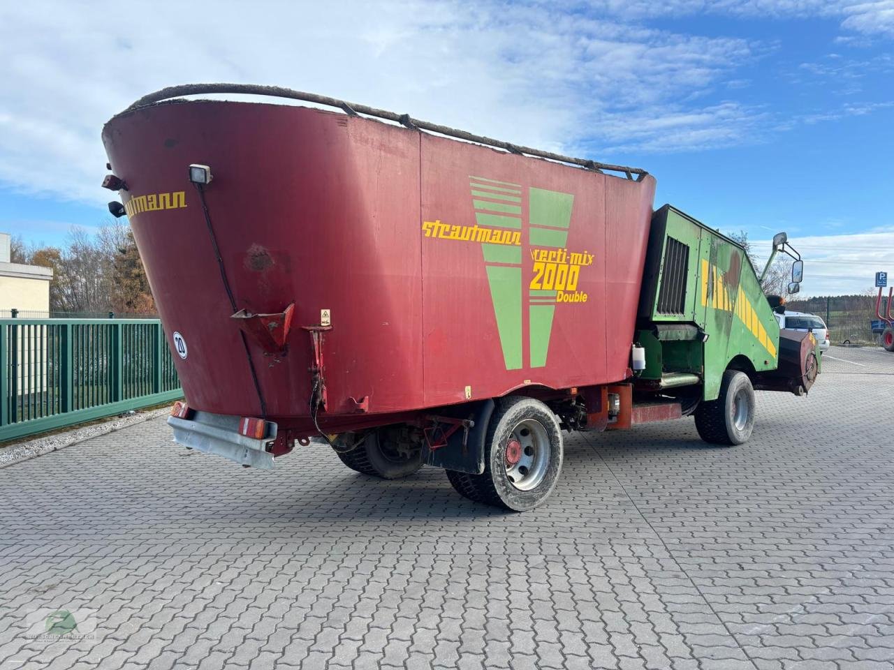 Futtermischwagen типа Strautmann Verti-Mix Double 2000, Gebrauchtmaschine в Münchberg (Фотография 5)