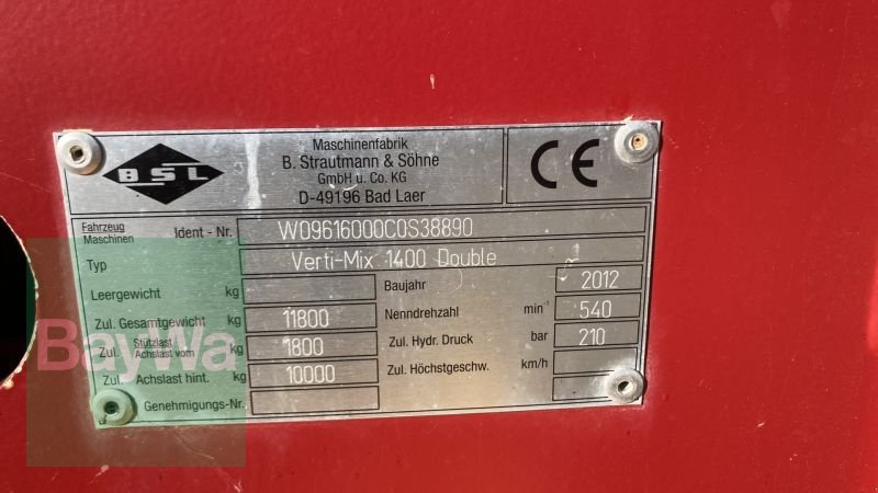 Futtermischwagen des Typs Strautmann VERTIMIX 1400 DOUBLE, Gebrauchtmaschine in Fürth (Bild 10)