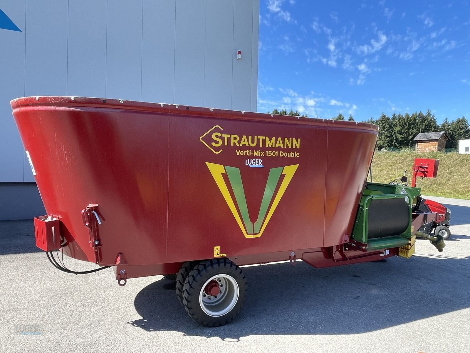 Futtermischwagen a típus Strautmann VertiMix 1501 DOUBLE, Vorführmaschine ekkor: Niederkappel (Kép 2)