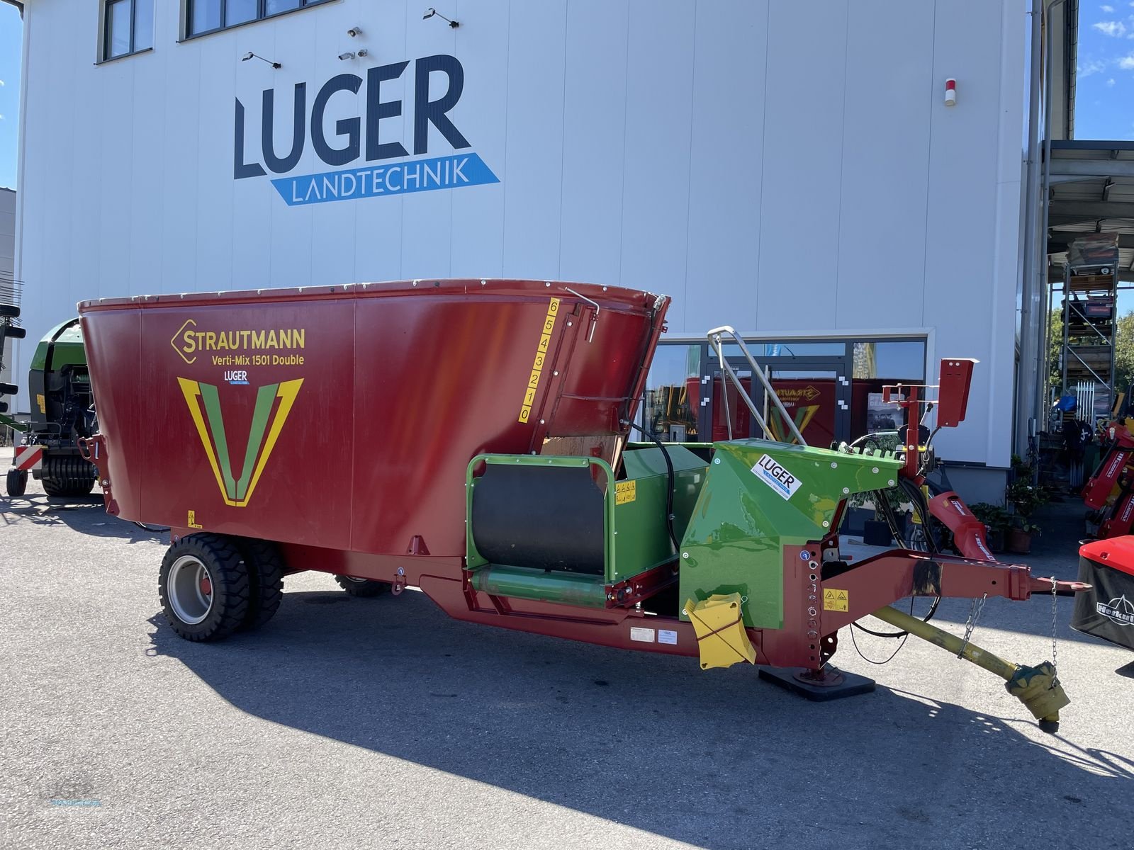 Futtermischwagen a típus Strautmann VertiMix 1501 DOUBLE, Vorführmaschine ekkor: Niederkappel (Kép 1)