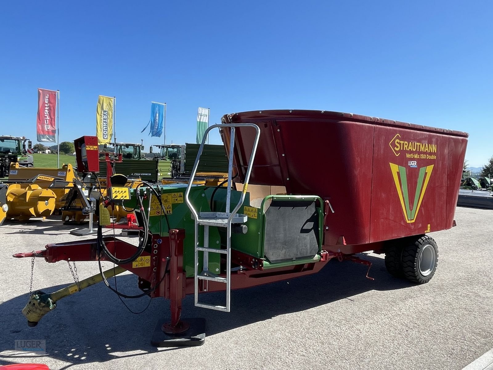 Futtermischwagen a típus Strautmann VertiMix 1501 DOUBLE, Vorführmaschine ekkor: Niederkappel (Kép 5)
