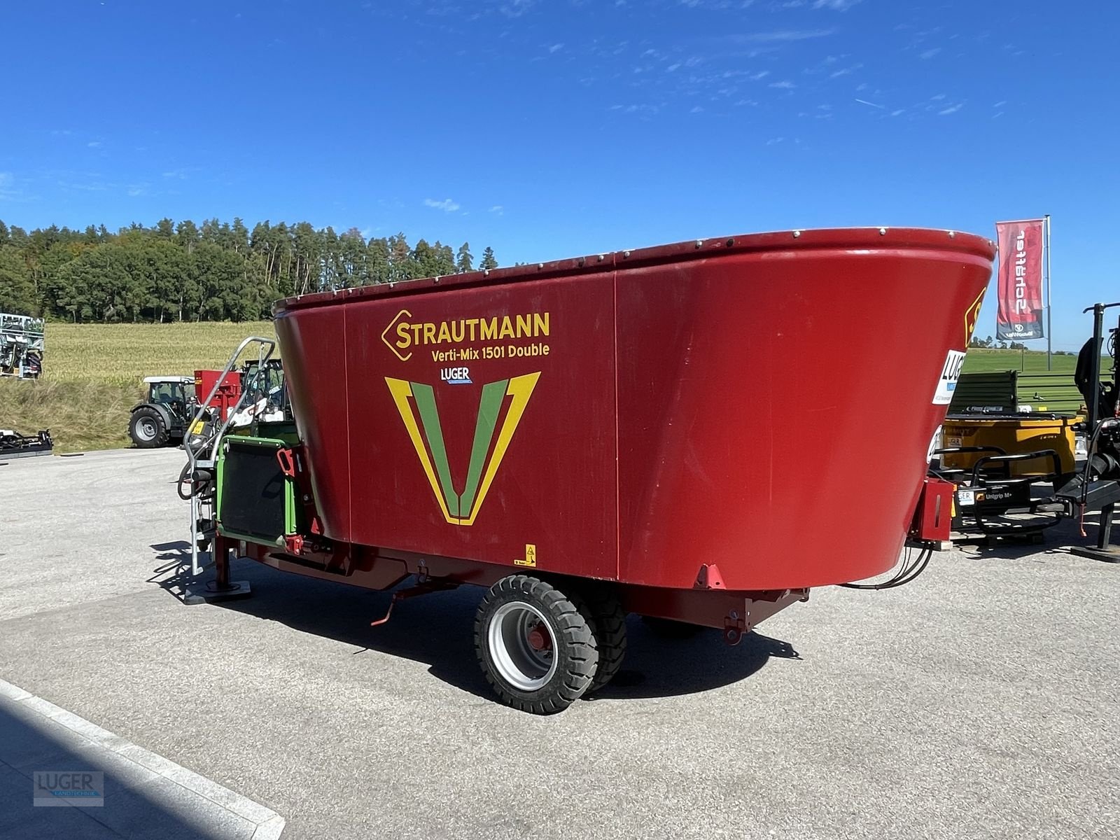 Futtermischwagen a típus Strautmann VertiMix 1501 DOUBLE, Vorführmaschine ekkor: Niederkappel (Kép 4)