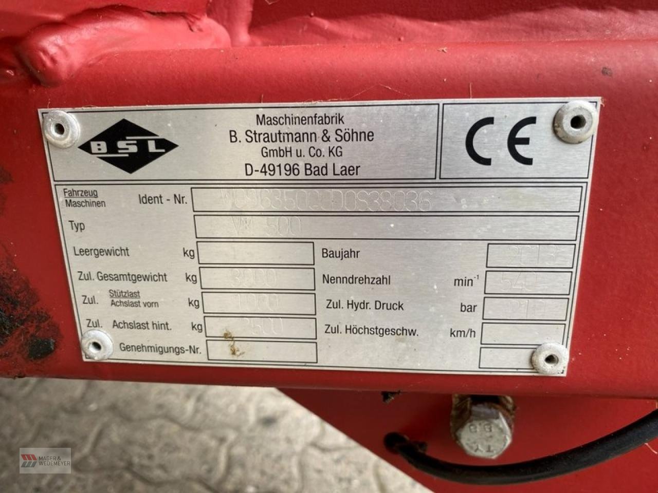Futtermischwagen типа Strautmann VERTIMIX 500, Gebrauchtmaschine в Oyten (Фотография 7)