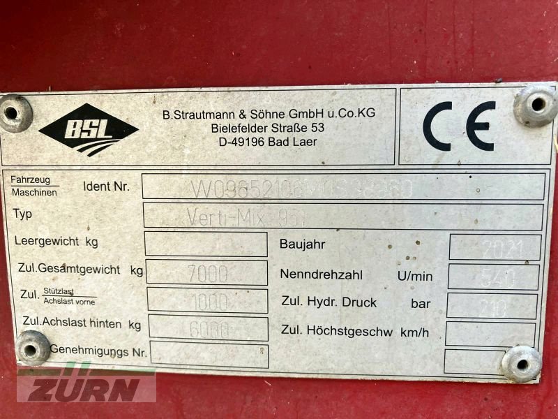 Futtermischwagen typu Strautmann Vertimix 951 IM KUDENAUFTRAG, Gebrauchtmaschine v Schöntal-Westernhausen (Obrázok 21)