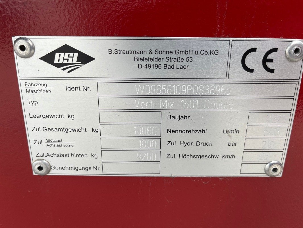Futtermischwagen typu Strautmann VM 1501 D, Neumaschine v Ebersbach (Obrázek 7)