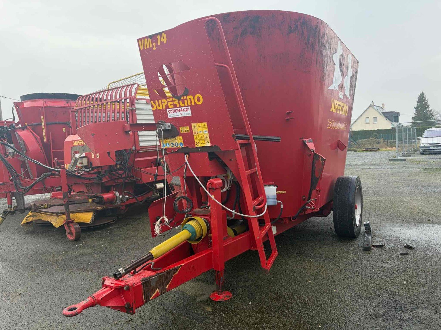 Futtermischwagen typu Supertino Mélangeuse VM 14 Supertino, Gebrauchtmaschine v SAINT CLAIR SUR ELLE (Obrázek 2)