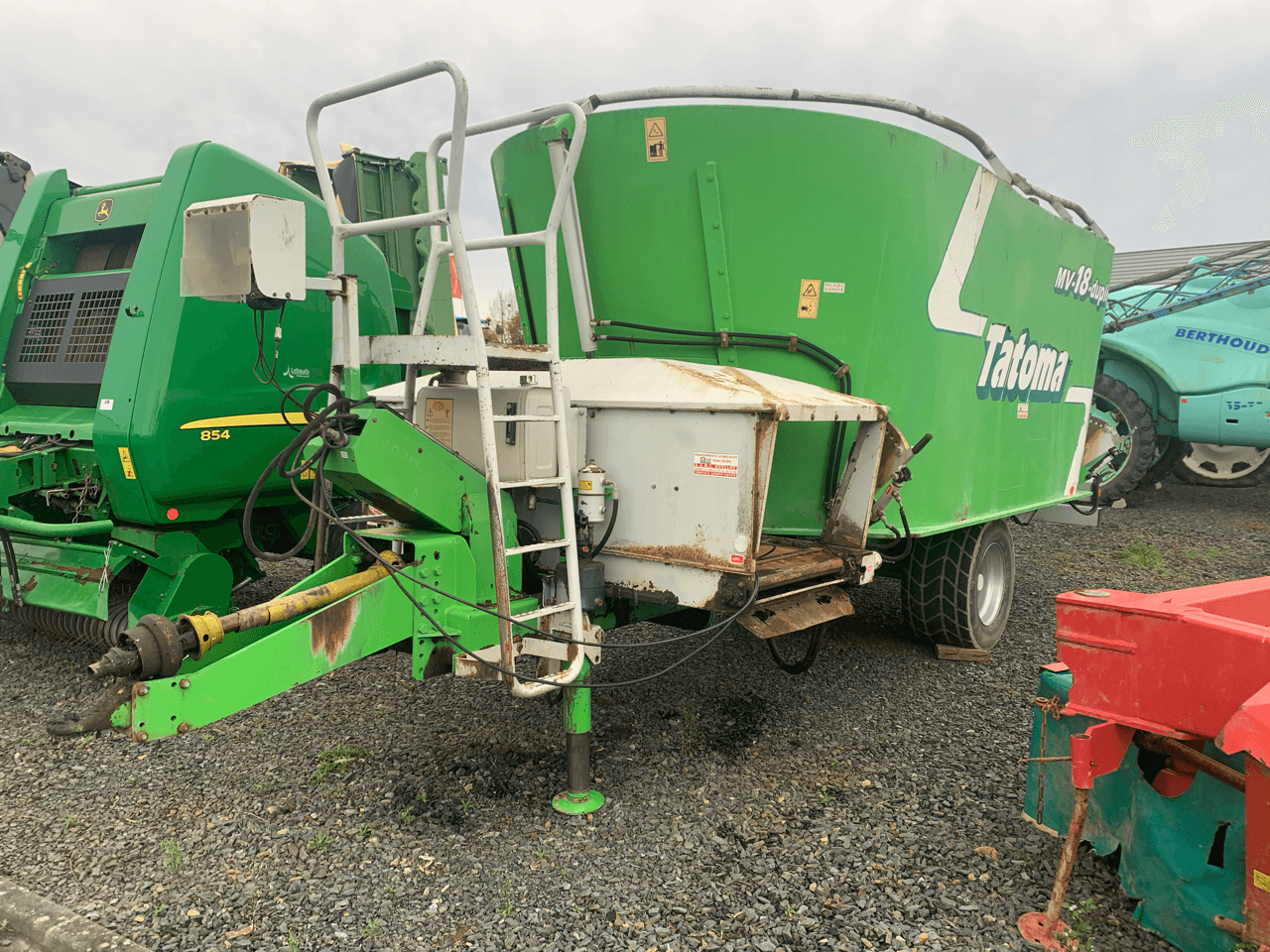 Futtermischwagen typu Tatoma MV 18 DUPLO, Gebrauchtmaschine v CONDE SUR VIRE (Obrázek 1)