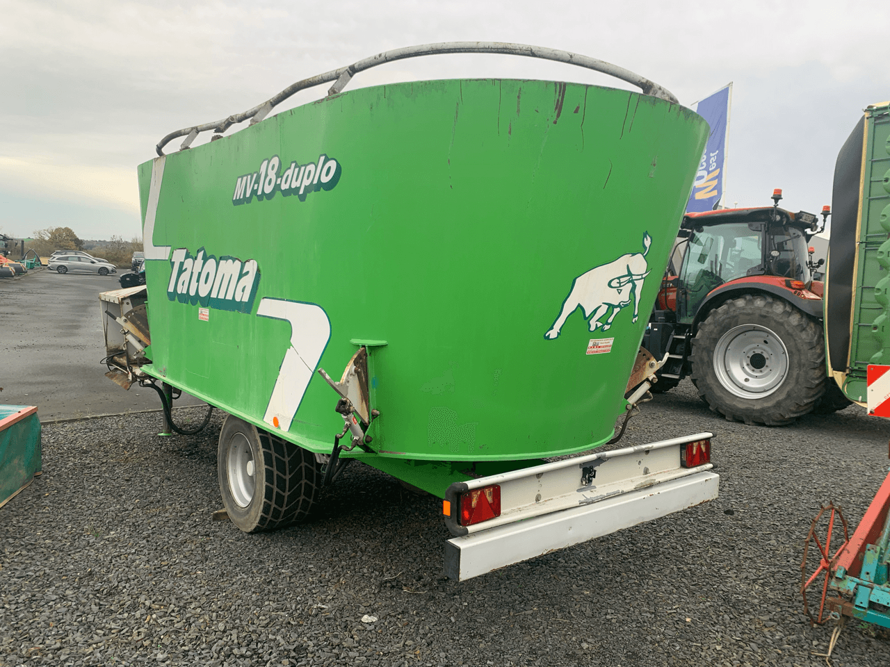 Futtermischwagen typu Tatoma MV 18 DUPLO, Gebrauchtmaschine v CONDE SUR VIRE (Obrázek 4)