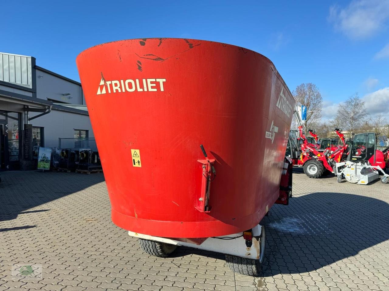 Futtermischwagen del tipo Trioliet 2-1200 SM2-12VLH, Gebrauchtmaschine en Münchberg (Imagen 5)