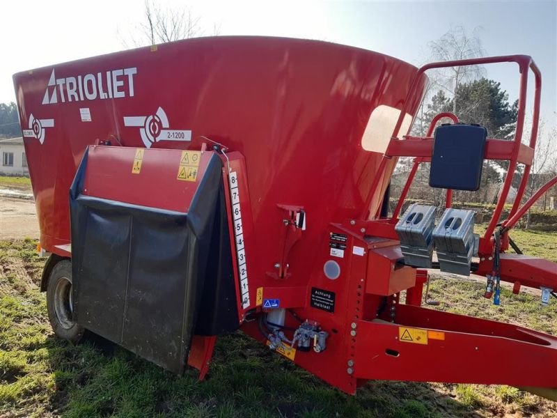 Futtermischwagen des Typs Trioliet FUTTERMISCHW. SOLOMIX 2 1200ZK, Vorführmaschine in Strahwalde (Bild 7)