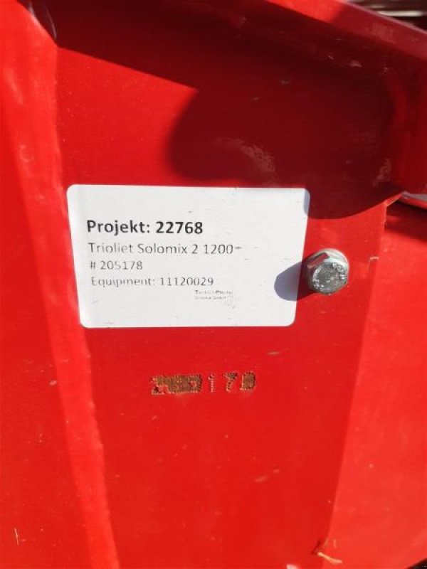 Futtermischwagen des Typs Trioliet FUTTERMISCHW. SOLOMIX 2 1200ZK, Vorführmaschine in Strahwalde (Bild 16)