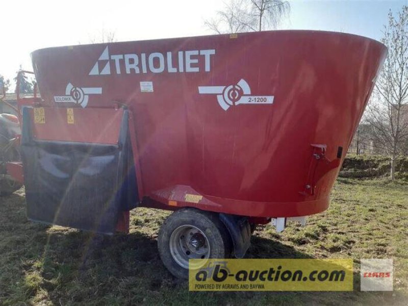 Futtermischwagen des Typs Trioliet FUTTERMISCHW. SOLOMIX 2 1200ZK, Vorführmaschine in Grimma (Bild 3)