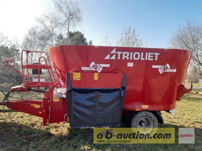 Futtermischwagen des Typs Trioliet FUTTERMISCHW. SOLOMIX 2 1200ZK, Vorführmaschine in Grimma (Bild 1)