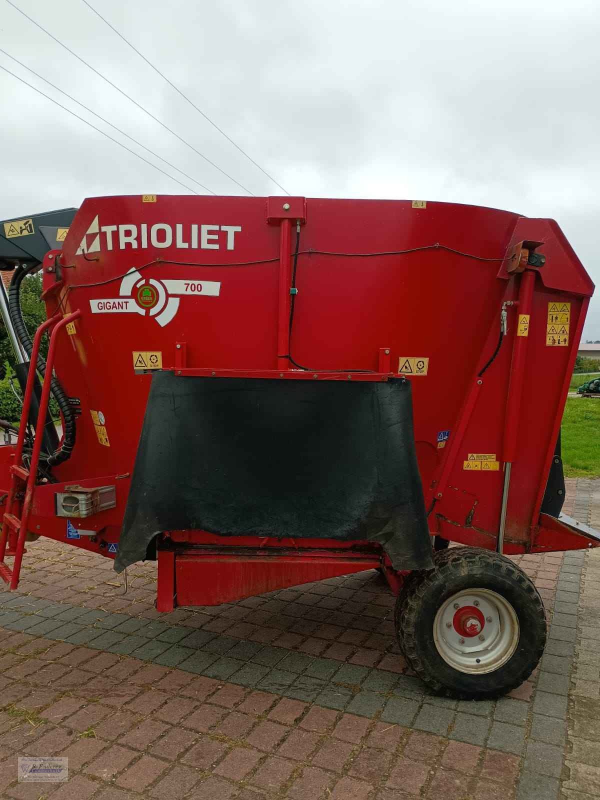 Futtermischwagen des Typs Trioliet Gigant 700, Gebrauchtmaschine in Weiltingen (Bild 3)