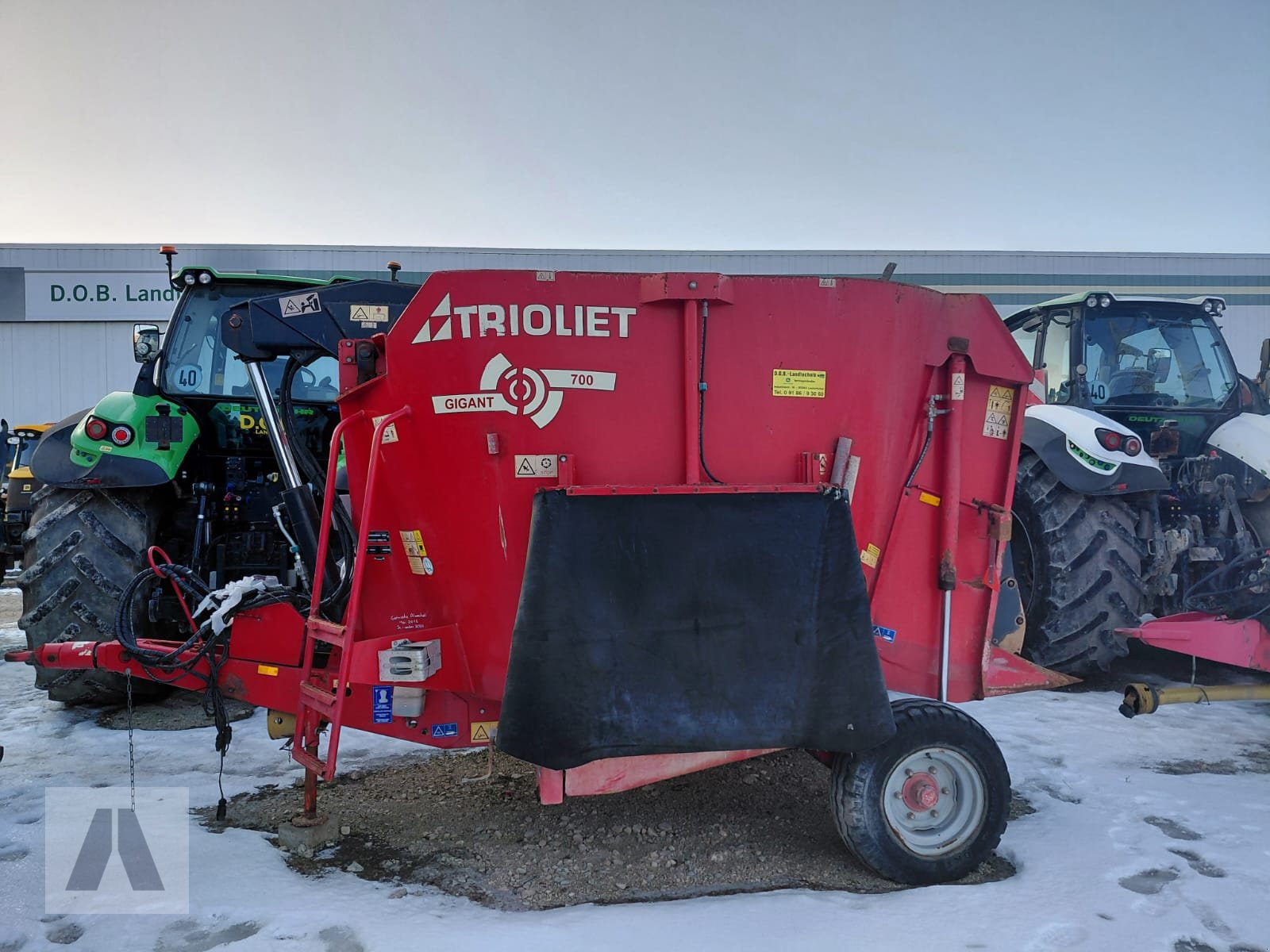 Futtermischwagen del tipo Trioliet Gigant 700, Gebrauchtmaschine en Regensburg (Imagen 1)