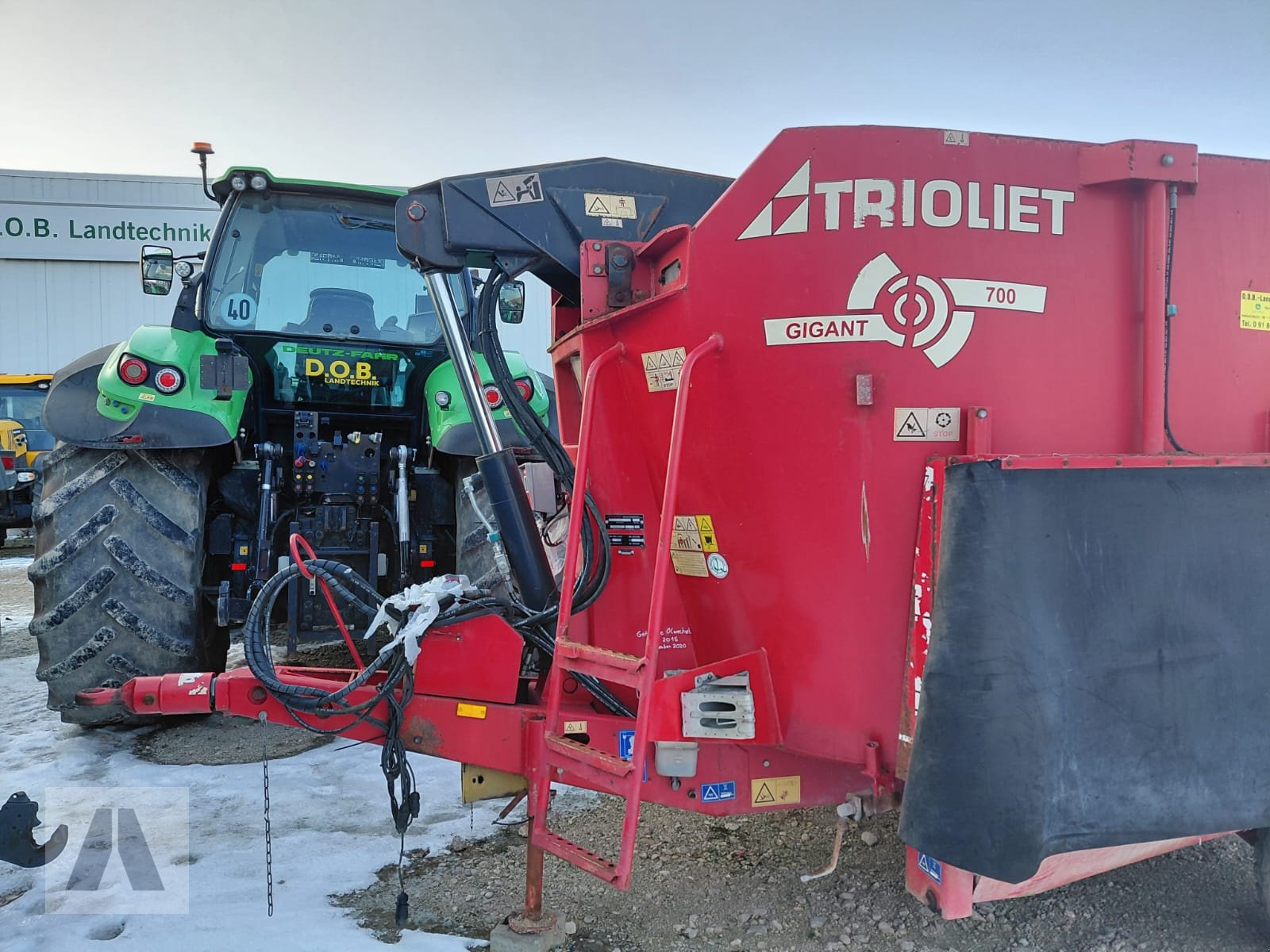 Futtermischwagen del tipo Trioliet Gigant 700, Gebrauchtmaschine en Regensburg (Imagen 3)