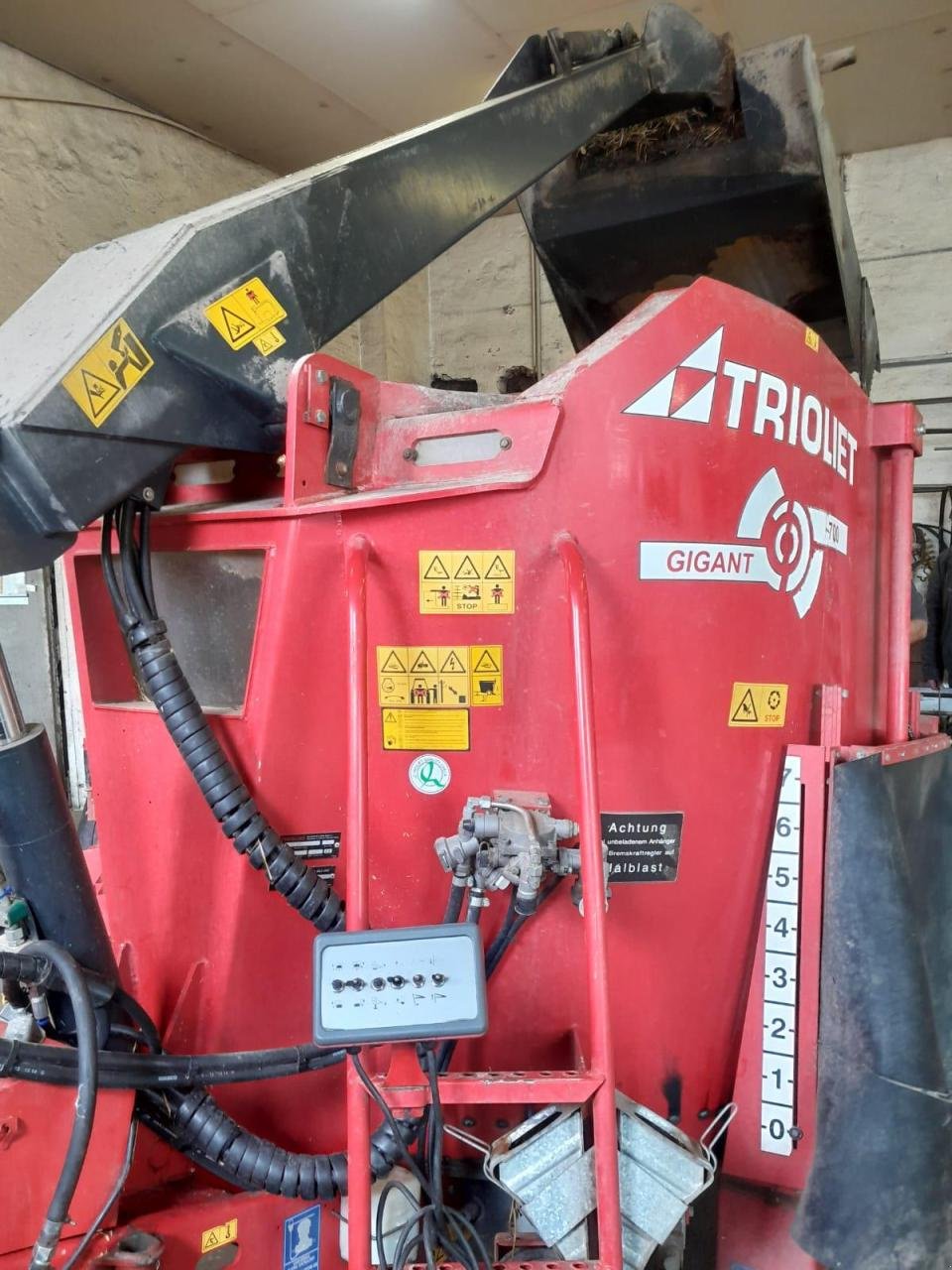 Futtermischwagen типа Trioliet Gigant 700, Gebrauchtmaschine в Beelitz (Фотография 4)