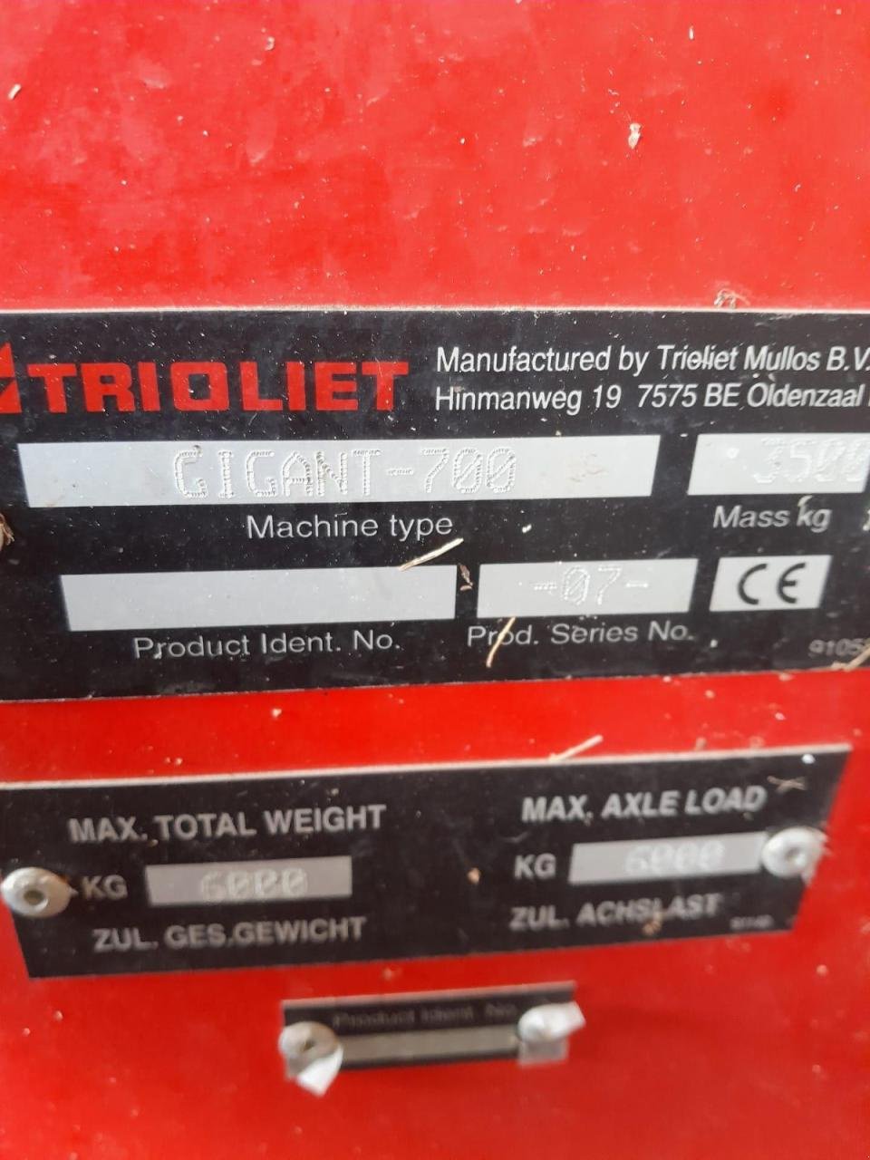 Futtermischwagen типа Trioliet Gigant 700, Gebrauchtmaschine в Beelitz (Фотография 8)