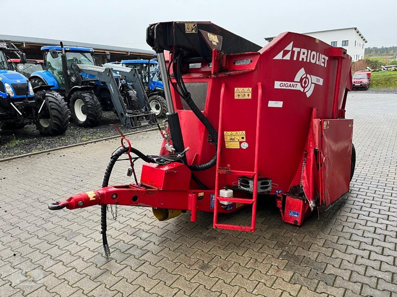 Futtermischwagen Türe ait Trioliet Gigant 700, Gebrauchtmaschine içinde Neuhof - Dorfborn (resim 2)