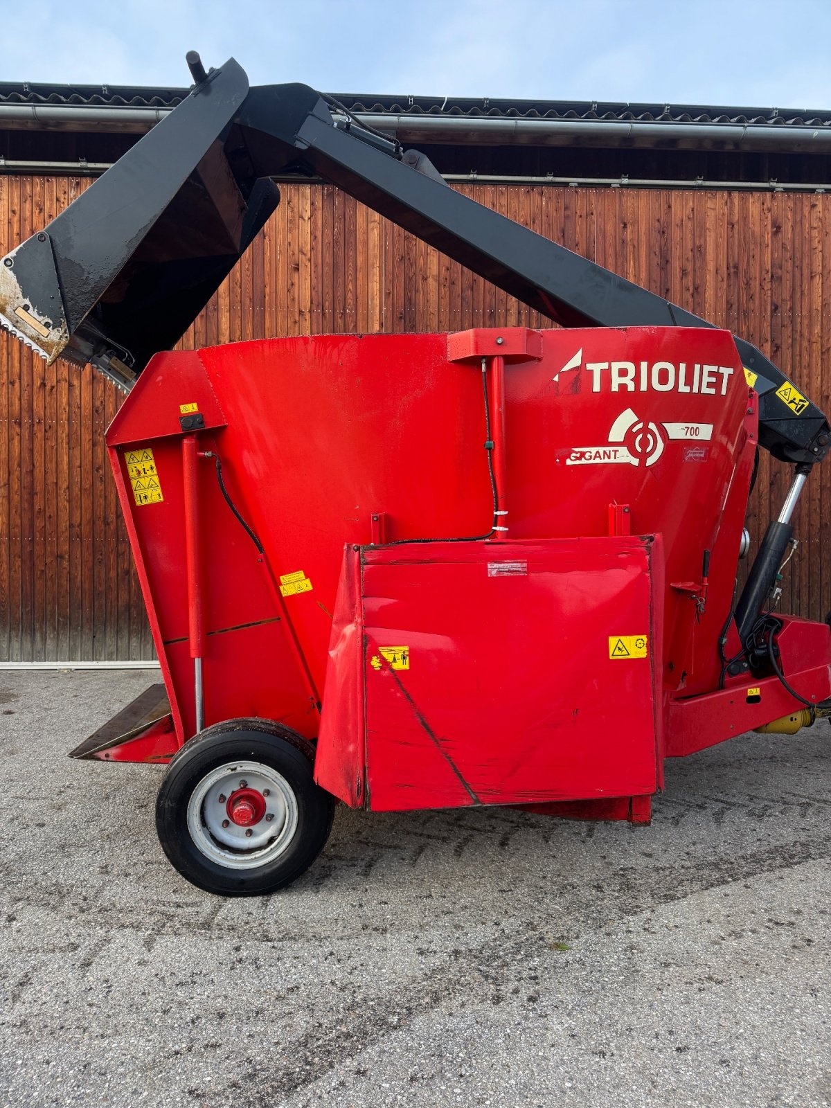 Futtermischwagen del tipo Trioliet Gigant 700, Gebrauchtmaschine In Haag (Immagine 1)