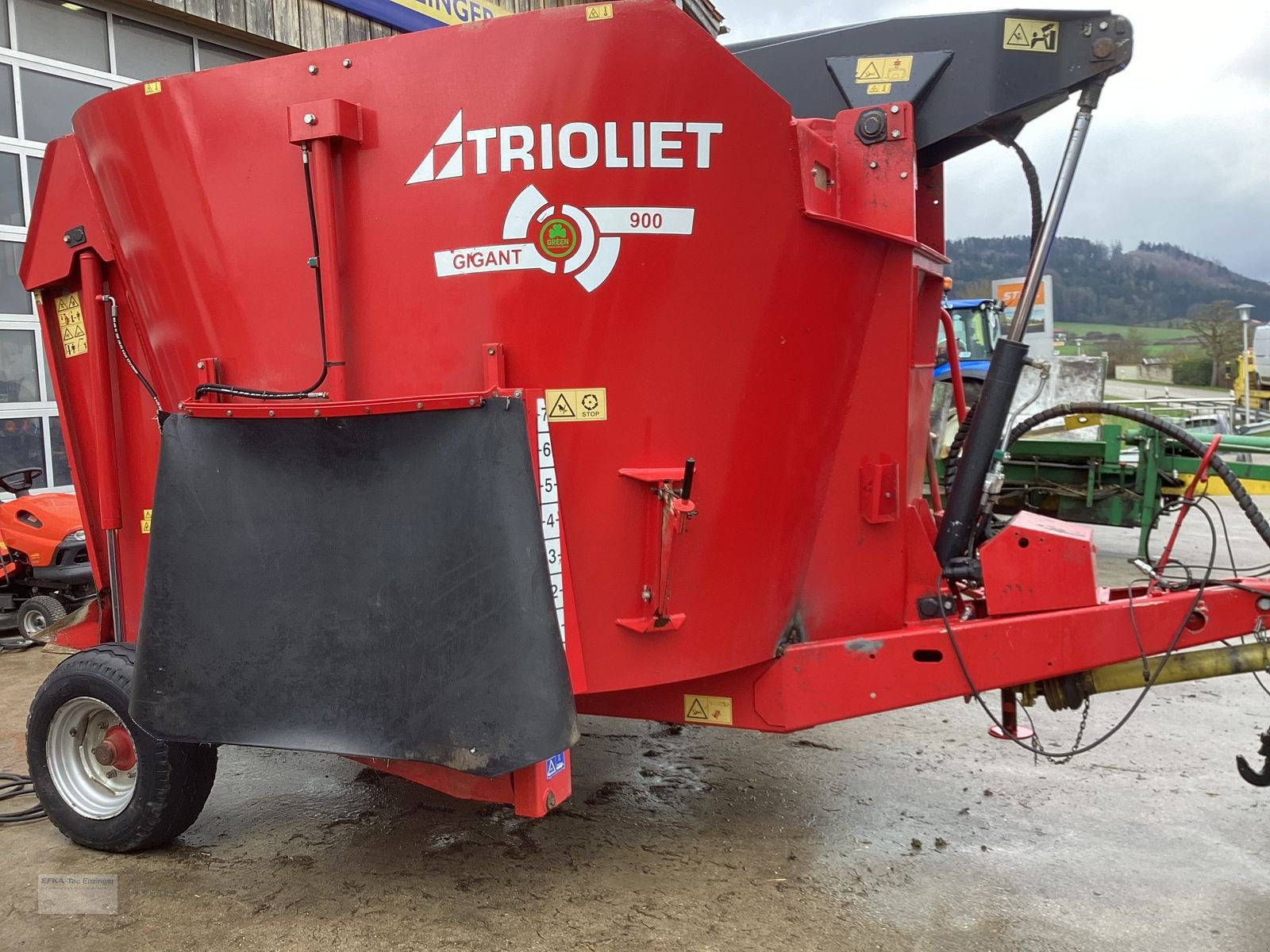 Futtermischwagen of the type Trioliet Gigant 900 Kamm, Gebrauchtmaschine in Ainring (Picture 4)